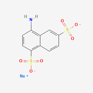 4-Aminonaphthalene-1,6-disulphonic acid, sodium salt
