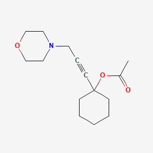 1-[3-(4-morpholinyl)-1-propyn-1-yl]cyclohexyl acetate