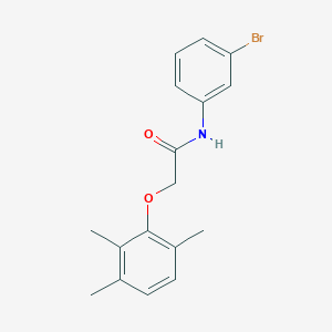 N-(3-bromophenyl)-2-(2,3,6-trimethylphenoxy)acetamide