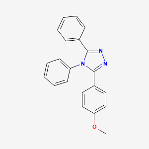 3-(4-methoxyphenyl)-4,5-diphenyl-4H-1,2,4-triazole