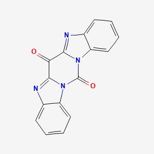 6H-benzimidazo[1',2':3,4]pyrimido[1,6-a]benzimidazole-6,13-dione