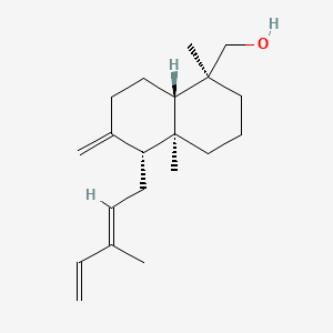 [(1S,4aS,5R,8aS)-1,4a-dimethyl-6-methylidene-5-[(2E)-3-methylpenta-2,4-dienyl]-3,4,5,7,8,8a-hexahydro-2H-naphthalen-1-yl]methanol