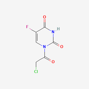 1-(2-Chloroacetyl)-5-fluoropyrimidine-2,4(1H,3H)-dione