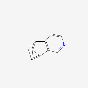 molecular formula C10H5N B566386 5,6-Methanocyclopropa[4,5]cyclopenta[1,2-C]pyridine CAS No. 100684-73-9