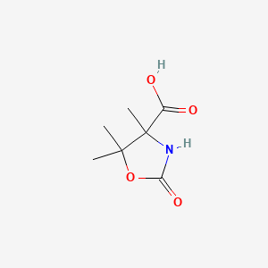 4,5,5-Trimethyl-2-oxooxazolidine-4-carboxylic acid