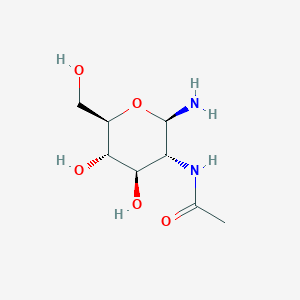 molecular formula C8H16N2O5 B056639 N-乙酰-β-D-葡糖胺胺 CAS No. 112339-04-5