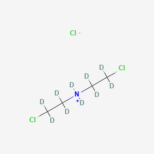 B566392 Bis(2-chloroethyl)-D8-amine hcl CAS No. 102092-04-6