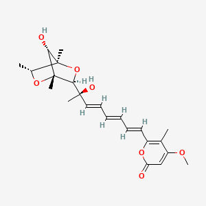 molecular formula C23H30O7 B566411 Epineocitreoviridinol CAS No. 101311-63-1