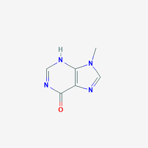 molecular formula C6H6N4O B056642 9-甲基次黄嘌呤 CAS No. 113336-00-8
