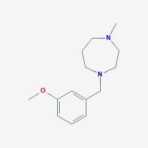 1-(3-methoxybenzyl)-4-methyl-1,4-diazepane