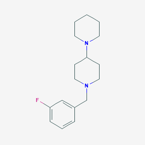1'-(3-fluorobenzyl)-1,4'-bipiperidine