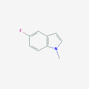 molecular formula C9H8FN B056645 5-氟-1-甲基吲哚 CAS No. 116176-92-2