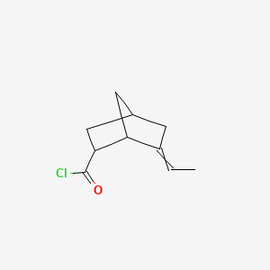 molecular formula C10H13ClO B566467 6-Ethylidenebicyclo[2.2.1]heptane-2-carbonyl chloride CAS No. 101159-45-9