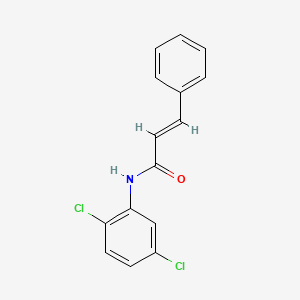 molecular formula C15H11Cl2NO B5664782 N-(2,5-dichlorophenyl)-3-phenylacrylamide CAS No. 110179-66-3