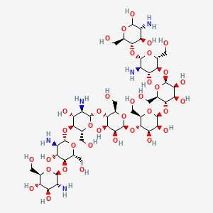 molecular formula C48H87N5O36 B566479 NGA3 N-Glycan CAS No. 110387-63-8