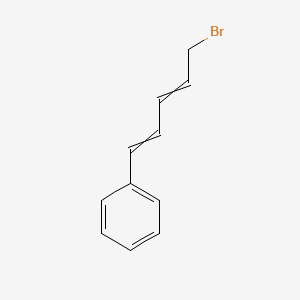 molecular formula C11H11Br B566488 (5-Bromopenta-1,3-dien-1-YL)benzene CAS No. 109529-98-8