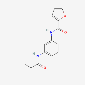 N-[3-(isobutyrylamino)phenyl]-2-furamide