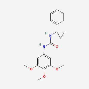 N-(1-phenylcyclopropyl)-N'-(3,4,5-trimethoxyphenyl)urea