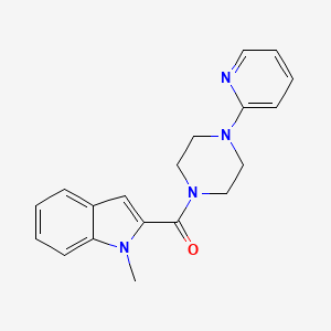 1-methyl-2-{[4-(2-pyridinyl)-1-piperazinyl]carbonyl}-1H-indole