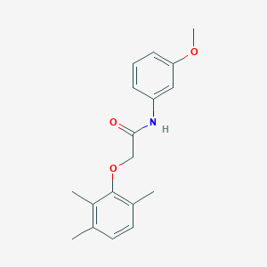 molecular formula C18H21NO3 B5665121 N-(3-methoxyphenyl)-2-(2,3,6-trimethylphenoxy)acetamide 