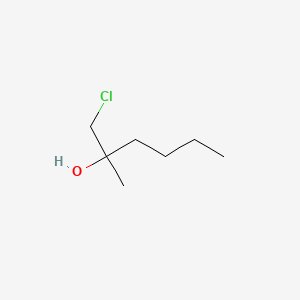 molecular formula C7H15ClO B566513 1-Chloro-2-methylhexan-2-ol CAS No. 101258-59-7