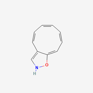molecular formula C10H9NO B566526 (4Z,6Z,8Z,10E)-2H-Cyclonona[d][1,2]oxazole CAS No. 105066-28-2
