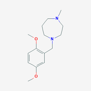 1-(2,5-dimethoxybenzyl)-4-methyl-1,4-diazepane