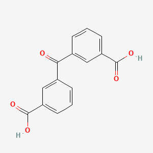 molecular formula C15H10O5 B5665343 3,3'-羰基二苯甲酸 