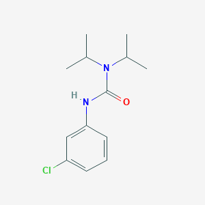 molecular formula C13H19ClN2O B5665418 N'-(3-chlorophenyl)-N,N-diisopropylurea CAS No. 82744-86-3