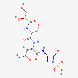 molecular formula C13H19N5O11S B566544 Antibiotic PB-5266B CAS No. 108065-95-8