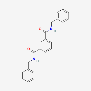 molecular formula C22H20N2O2 B5665459 N,N'-dibenzylisophthalamide 