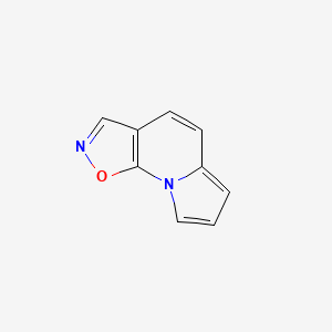 B566548 [1,2]Oxazolo[5,4-E]indolizine CAS No. 110799-54-7