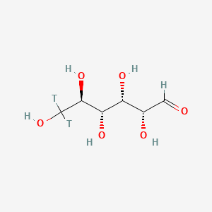 molecular formula C6H12O6 B566549 D-Glucose-[6-3H(N)] CAS No. 104903-05-1