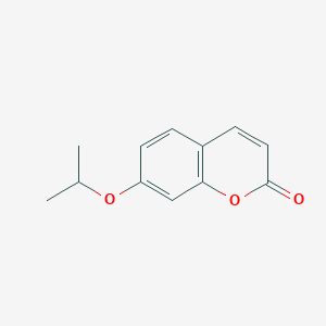 molecular formula C12H12O3 B5665909 7-isopropoxy-2H-chromen-2-one CAS No. 87980-63-0