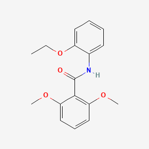 molecular formula C17H19NO4 B5666467 N-(2-ethoxyphenyl)-2,6-dimethoxybenzamide 