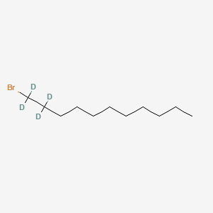 molecular formula C11H23Br B566722 1-Bromoundecane-1,1,2,2-d4 CAS No. 1219802-82-0