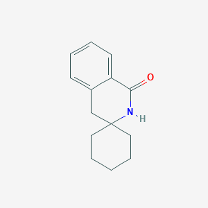 molecular formula C14H17NO B5667234 2'H-spiro[cyclohexane-1,3'-isoquinolin]-1'(4'H)-one 