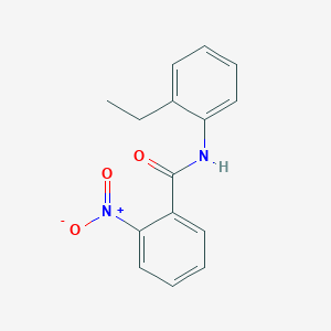 molecular formula C15H14N2O3 B5667493 N-(2-ethylphenyl)-2-nitrobenzamide 