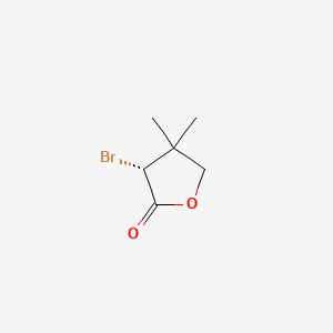 B566753 (R)-3-Bromo-4,4-dimethyldihydrofuran-2-one CAS No. 1217724-84-9