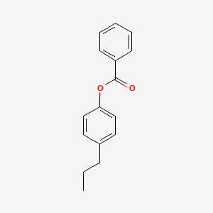 molecular formula C16H16O2 B5667592 4-propylphenyl benzoate 