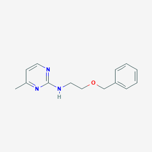 N-[2-(benzyloxy)ethyl]-4-methylpyrimidin-2-amine