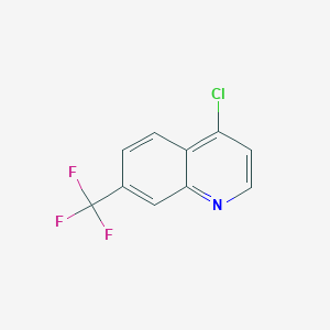 B056677 4-Chloro-7-(trifluoromethyl)quinoline CAS No. 346-55-4