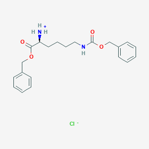 B056679 (S)-Benzyl 2-amino-6-(((benzyloxy)carbonyl)amino)hexanoate hydrochloride CAS No. 114331-06-5