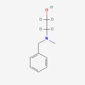 molecular formula C10H15NO B566810 2-(N-Benzyl-N-methyl)aminoethanol-1,1,2,2-d4 CAS No. 1219803-10-7
