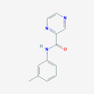 molecular formula C12H11N3O B5668884 N-(3-methylphenyl)-2-pyrazinecarboxamide 