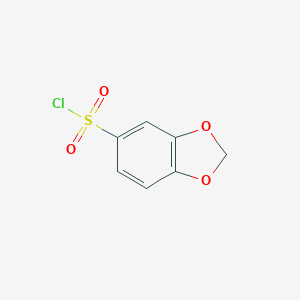 B056689 1,3-Benzodioxole-5-sulfonyl chloride CAS No. 115010-10-1