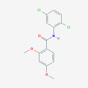molecular formula C15H13Cl2NO3 B5669323 N-(2,5-dichlorophenyl)-2,4-dimethoxybenzamide 