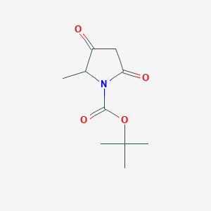 (R)-2-methyl-3,5-dioxo-pyrrolidine-1-carboxylic acid tert-Butyl ester