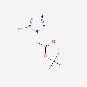 tert-Butyl 2-(5-bromo-1H-imidazol-1-yl)acetate