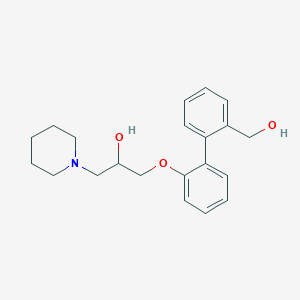 1-{[2'-(hydroxymethyl)biphenyl-2-yl]oxy}-3-piperidin-1-ylpropan-2-ol